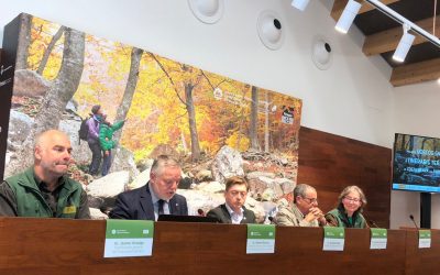 Presentación en público de nuestro proyecto de Bosques Saludables e Itinerarios Terapéuticos en la provincia de Girona